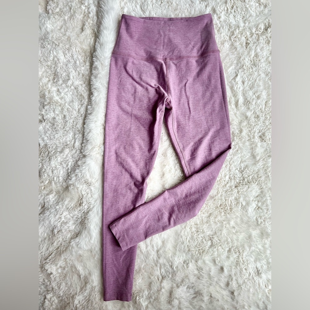 Beyond Yoga Pink Brushed Leggings